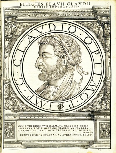 Claudio Gótico, ilustración de 